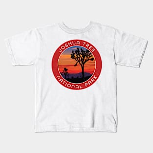 Joshua Tree National Park at Sunset Kids T-Shirt